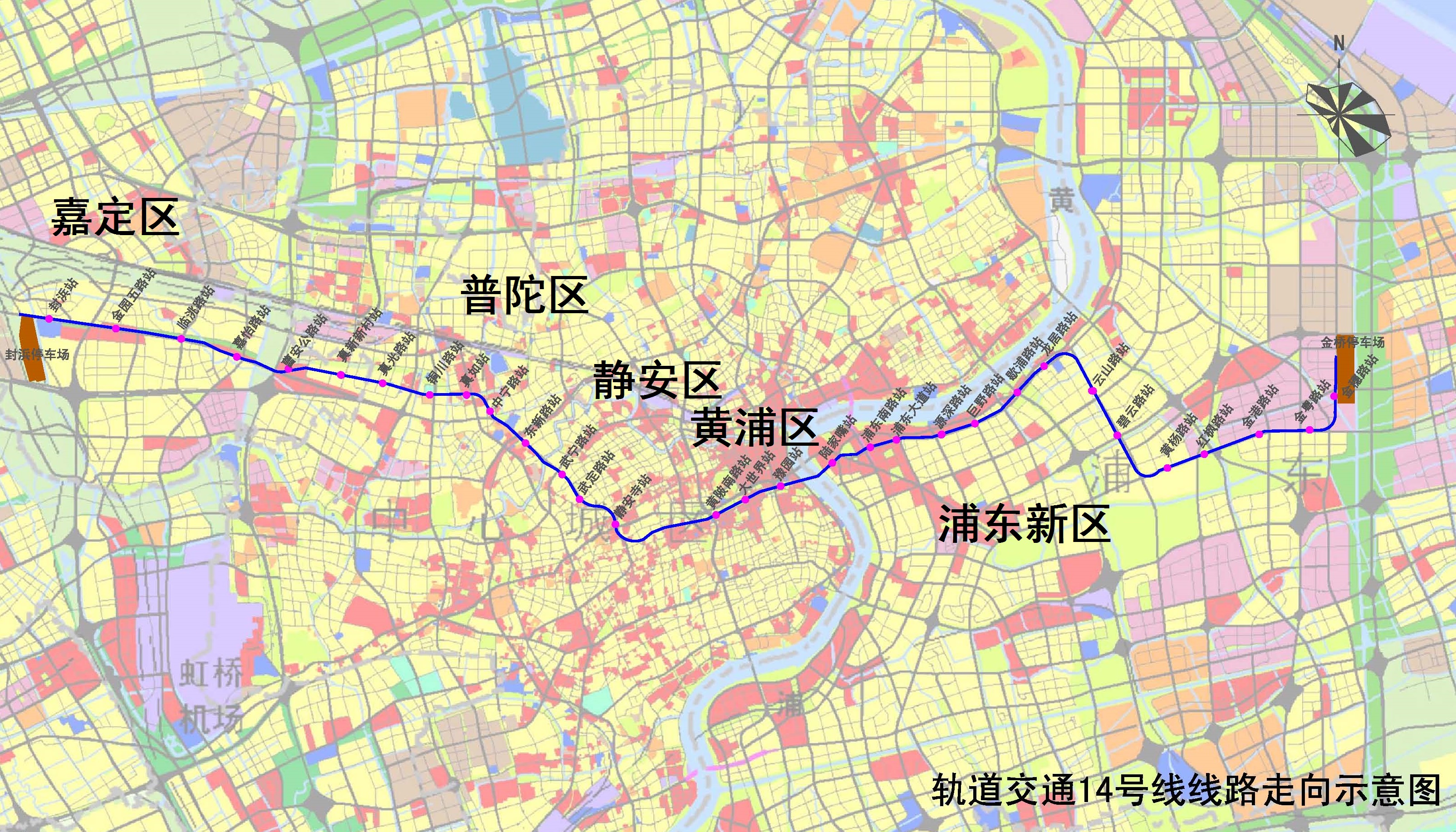 上海轨道交通15号线规划最新概览