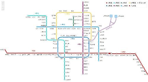 北京地铁图最新高清版，城市脉络新视角探索