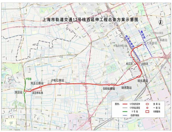 上海地铁12号线延伸至松江最新进展揭秘